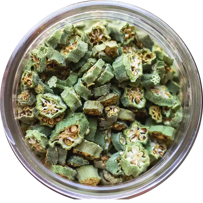 Dehydrated Okra